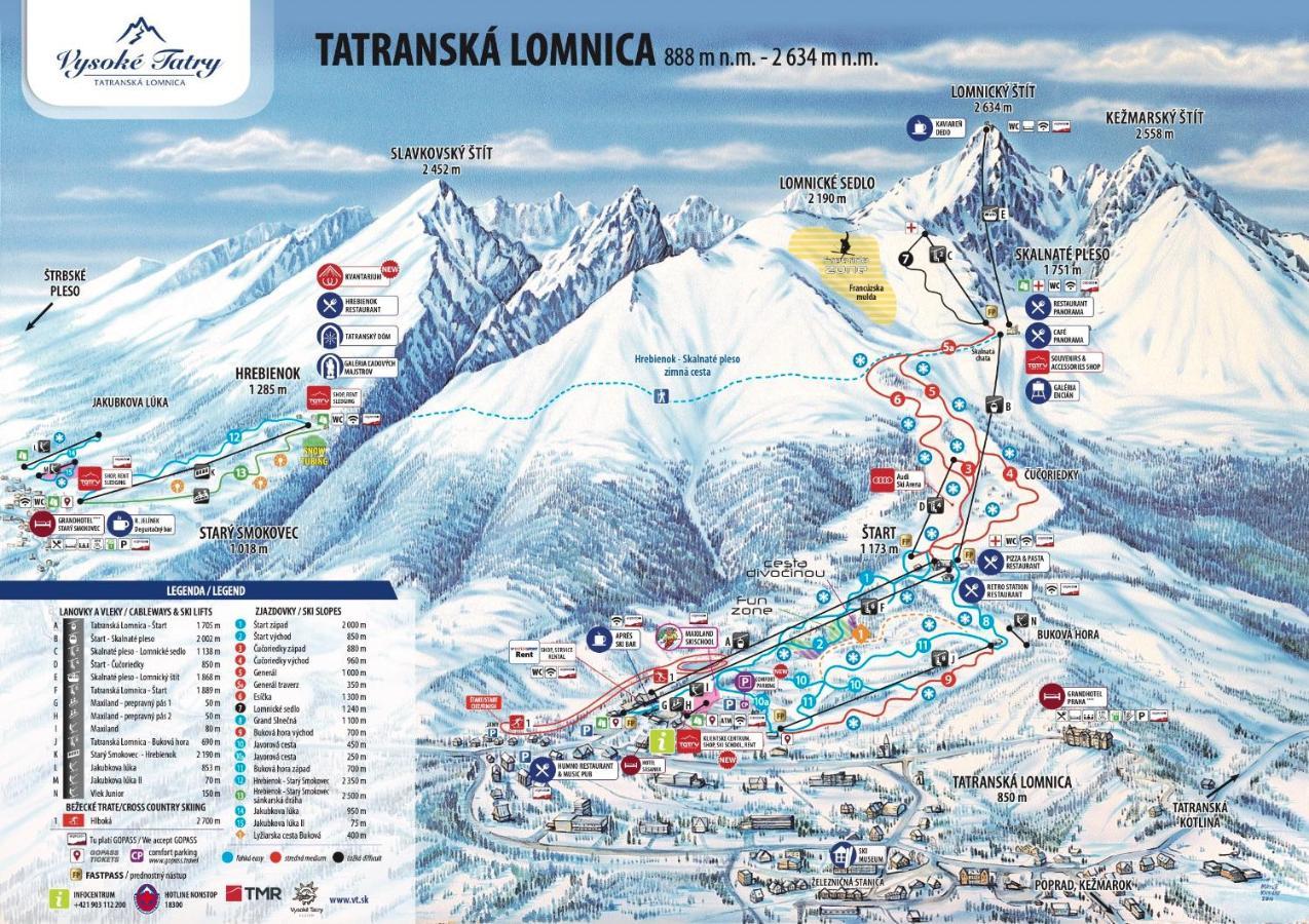 Apartman Tatry Tatranská Lomnica Dış mekan fotoğraf